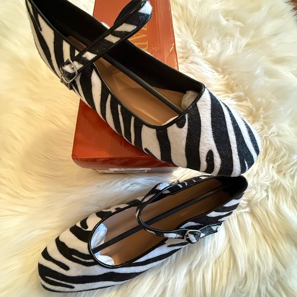 NEW Zebra Print Flats, Size 8.5 - Picture 3 of 6